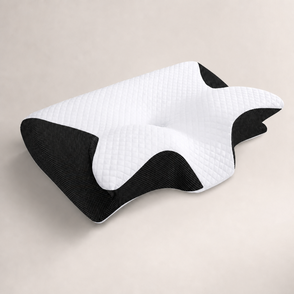 Butterfly-Contour Pillow — Four Colors — white black colour