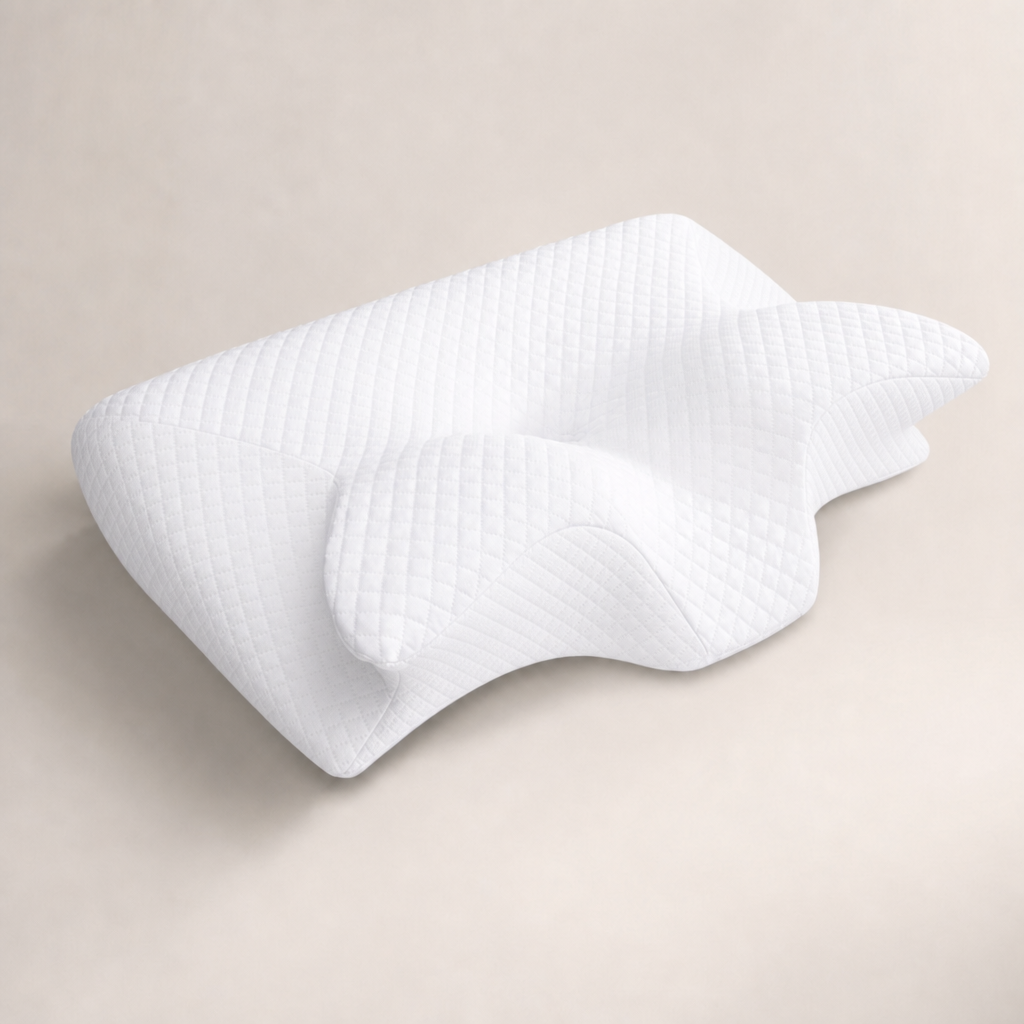 Butterfly-Contour Pillow — Four Colors — white colour