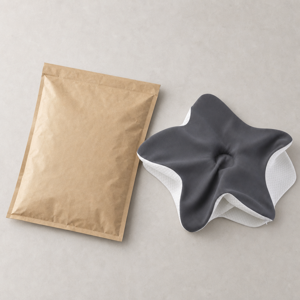 Contoured Pillow Cover Only — Three Colors — what's in the box