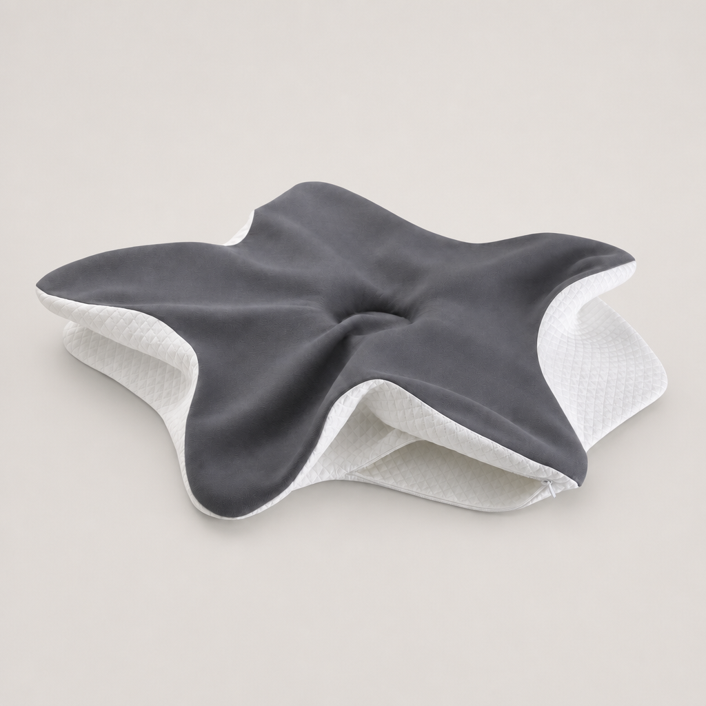 Contoured Pillow Cover Only — Three Colors — hero
