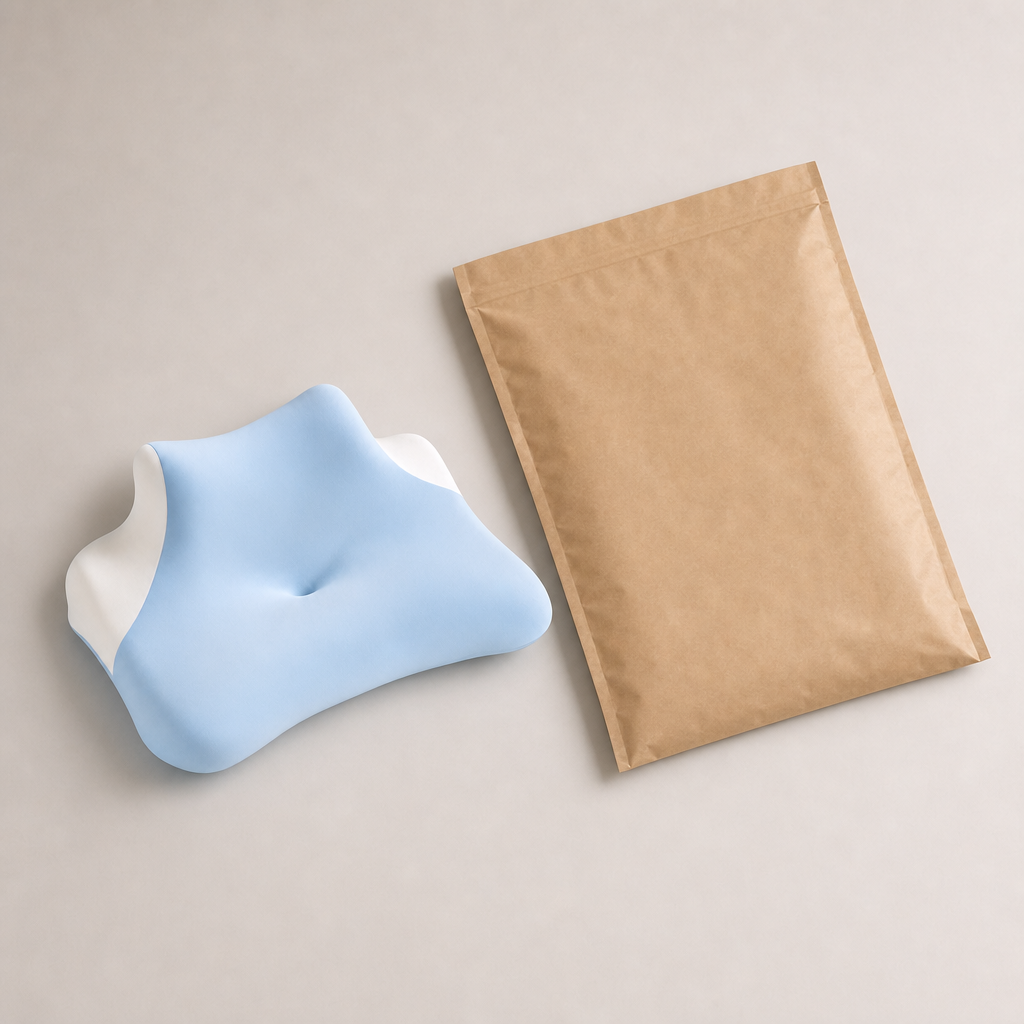 Memory Foam Pillow — Four Colors — what's in the box