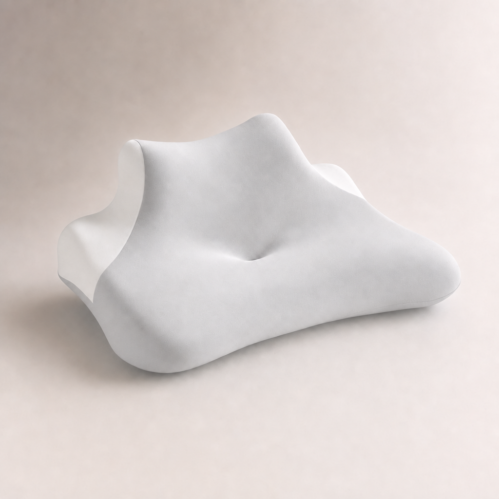 Memory Foam Pillow — Four Colors — silver snow gray colour