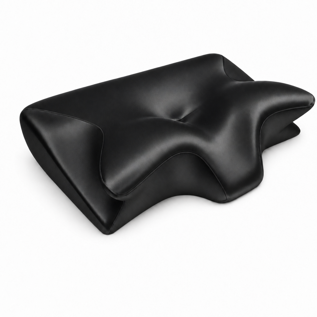 Adjustable Ice-Silk Butterfly Pillow — ice silk black colour
