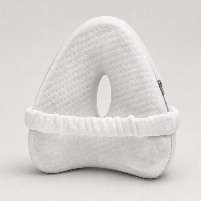 Contoured Knee Pillow for Side Sleeping — hero