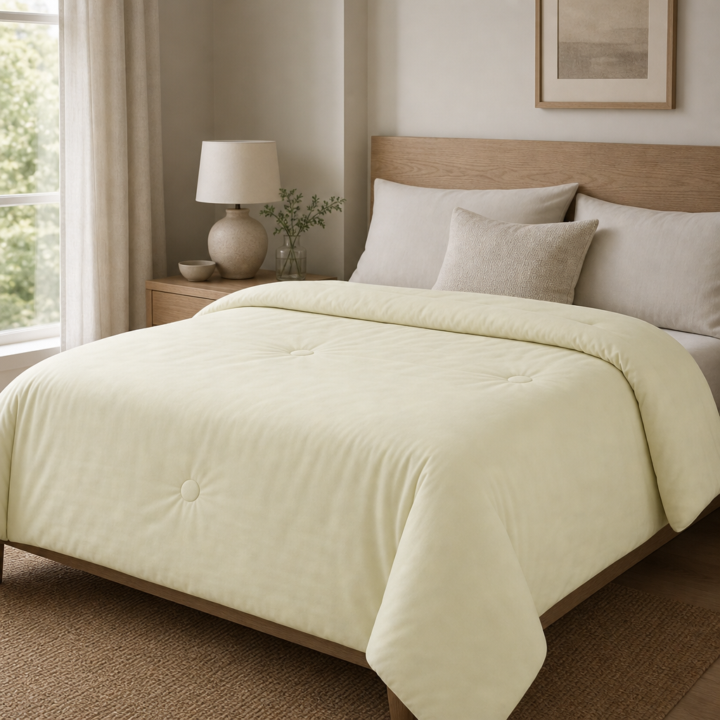 Comforter — Multiple Colors and Sizes — in use