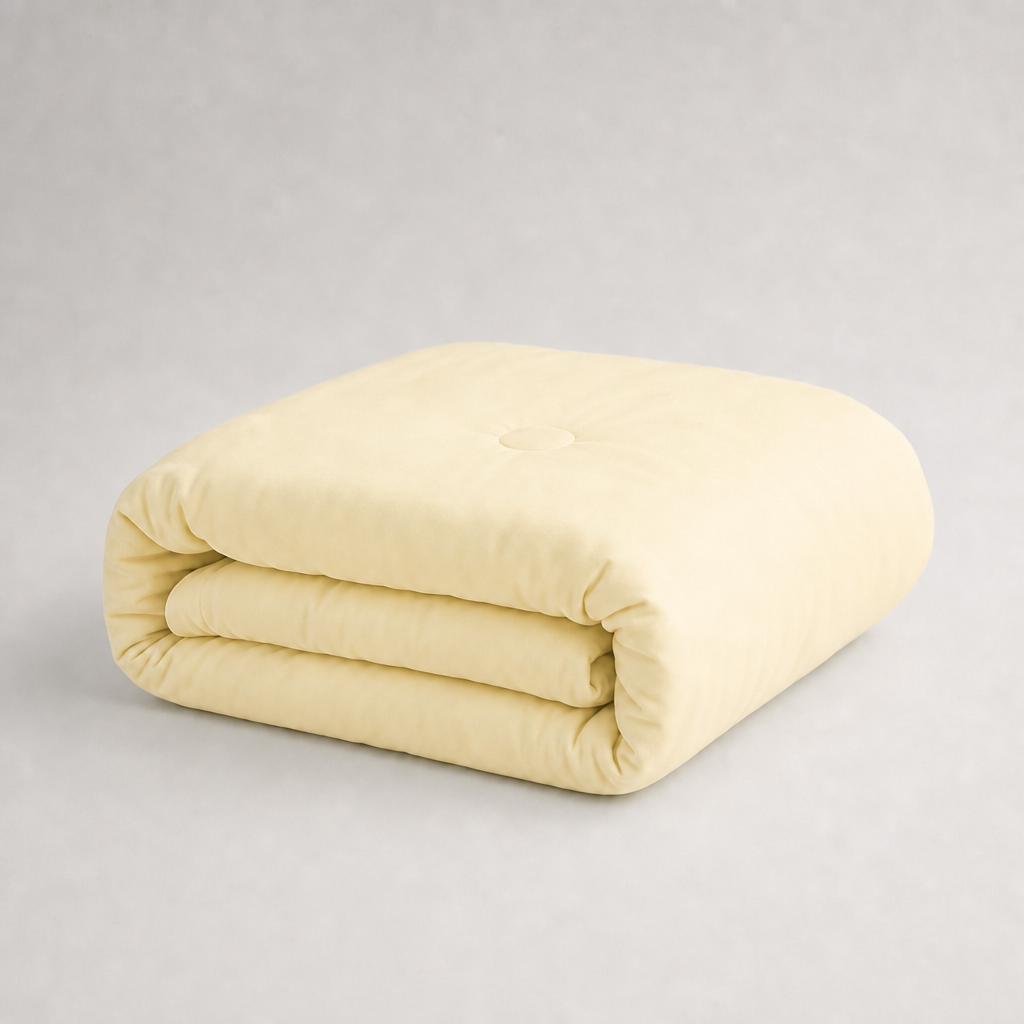 Comforter — Multiple Colors and Sizes — gardenia yellow colour