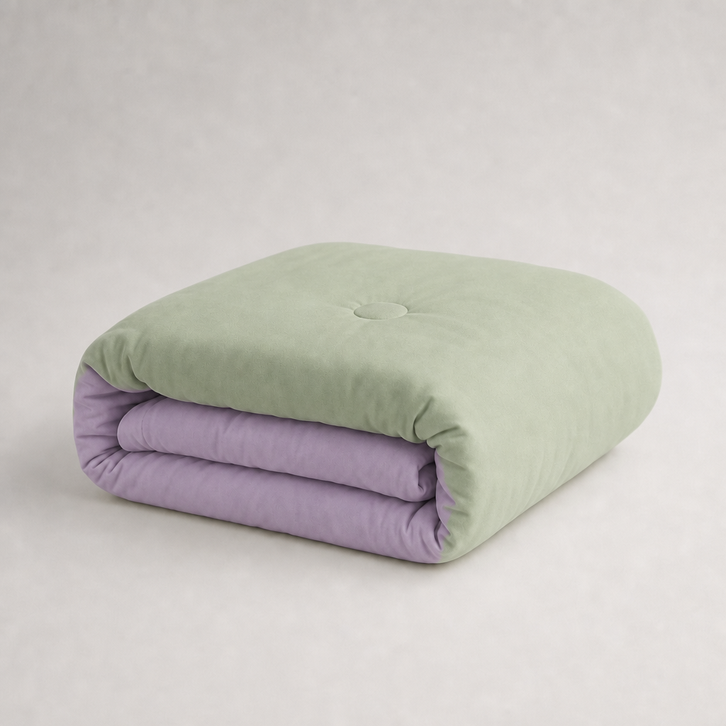 Comforter — Multiple Colors and Sizes — green purple colour