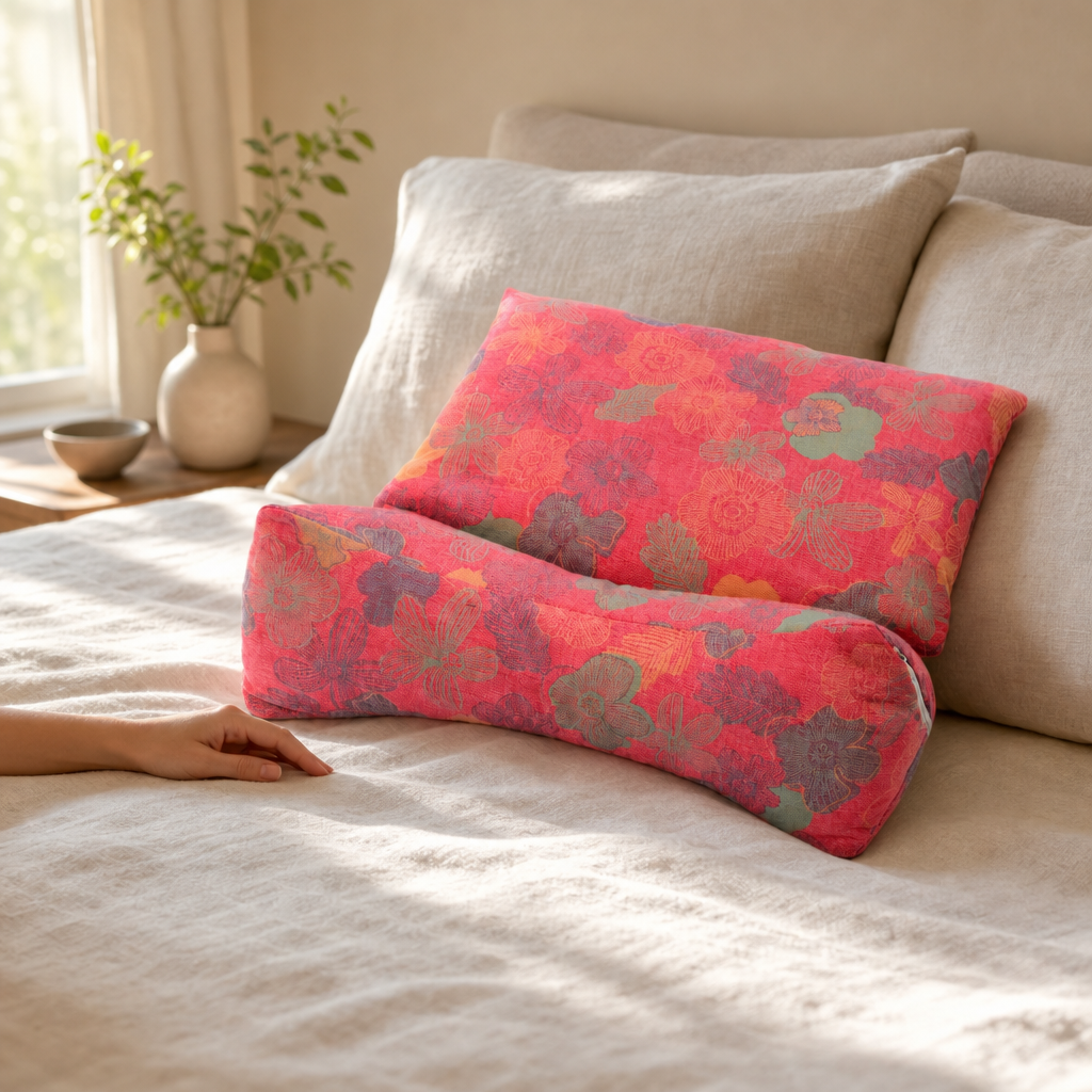 Two-Piece Modular Pillow Set — in use
