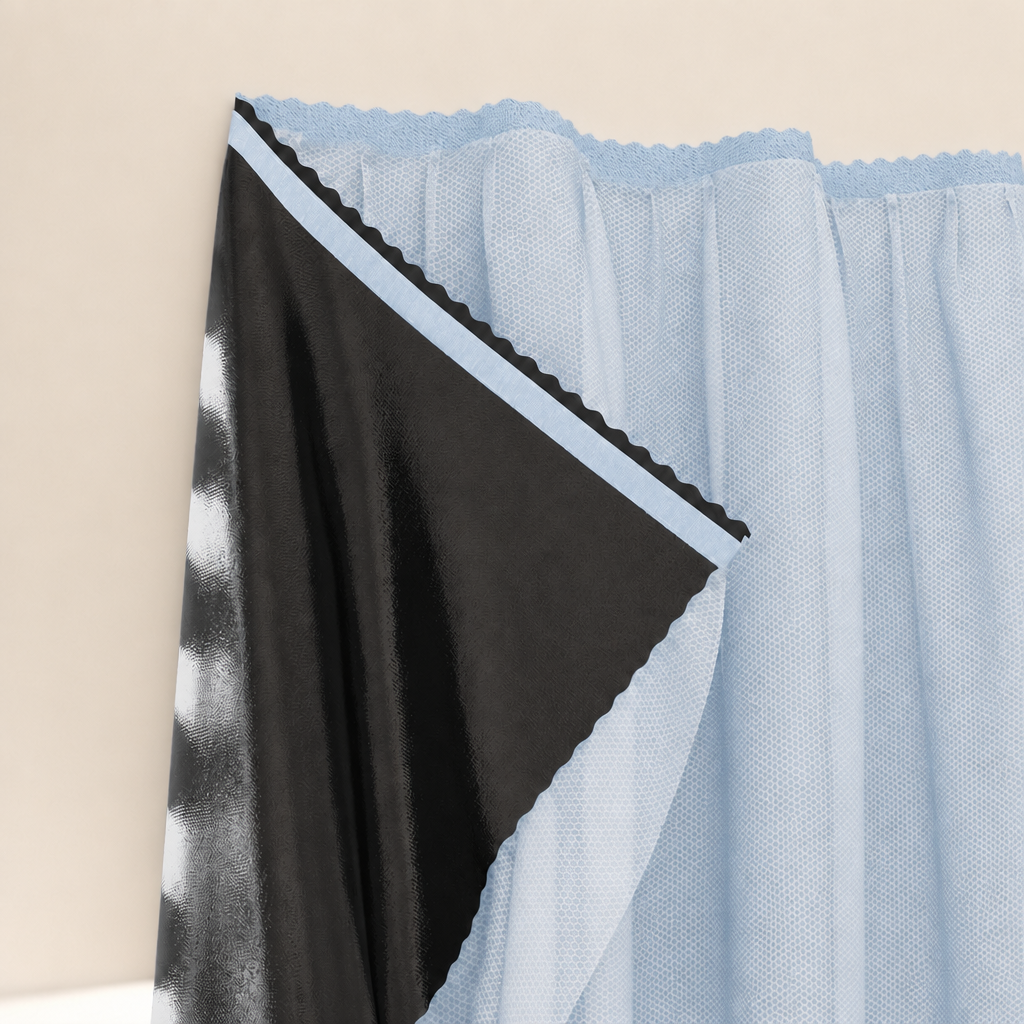 Drill-Free Window Liner — Six Colors and Nine Sizes — light blue colour
