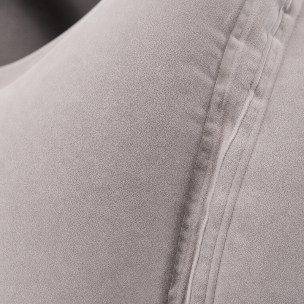Inflatable Travel Nap Pillow — Pump Options — fabric detail